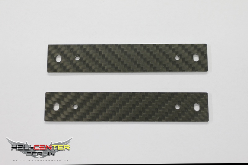 Carbon fiber plates for mechanical fastening Hughes 500/Logo